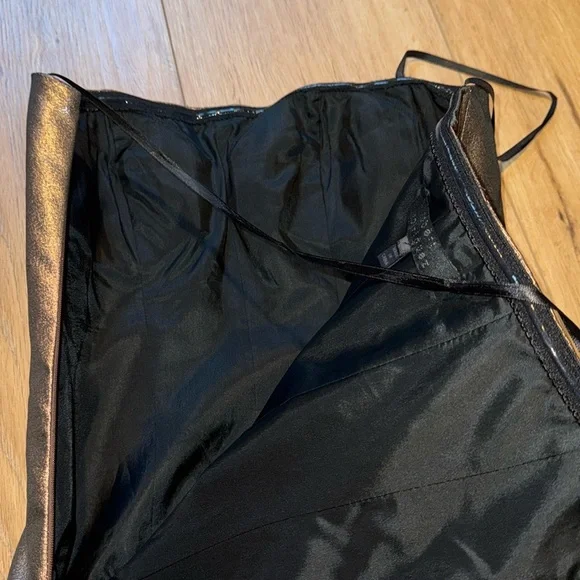 NWT Robert Rodriguez copper shimmer Dress size 2 Etta Dress mini sexy new party! - Picture 9 of 10